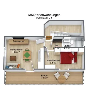 Haus Edelraute , Mittenwald Deutschland